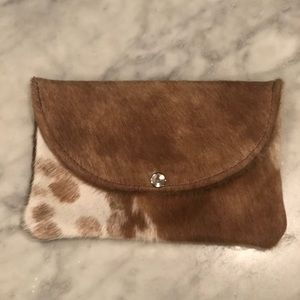 Calf hair clutch